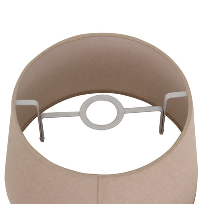 De moderne grijze lampenkap Drum in detail. Perfect voor een stijlvolle toevoeging aan jouw interieur.