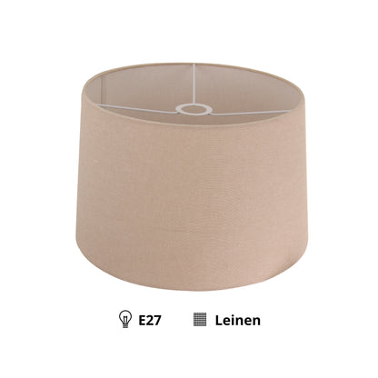 De grijze lampenkap Drum heeft een modern design en past perfect in eigentijdse interieurs.