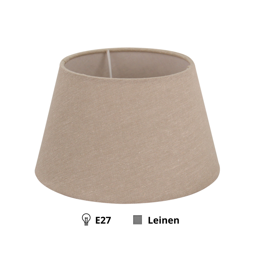 Deze grijze lampenkap heeft een strak modern design. Perfect voor een eigentijdse sfeer in jouw interieur.
