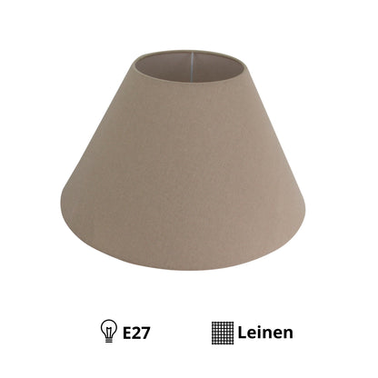 Detail van de moderne grijze lampenkap van Ø45 cm. Perfect voor een eigentijdse sfeer in jouw interieur.