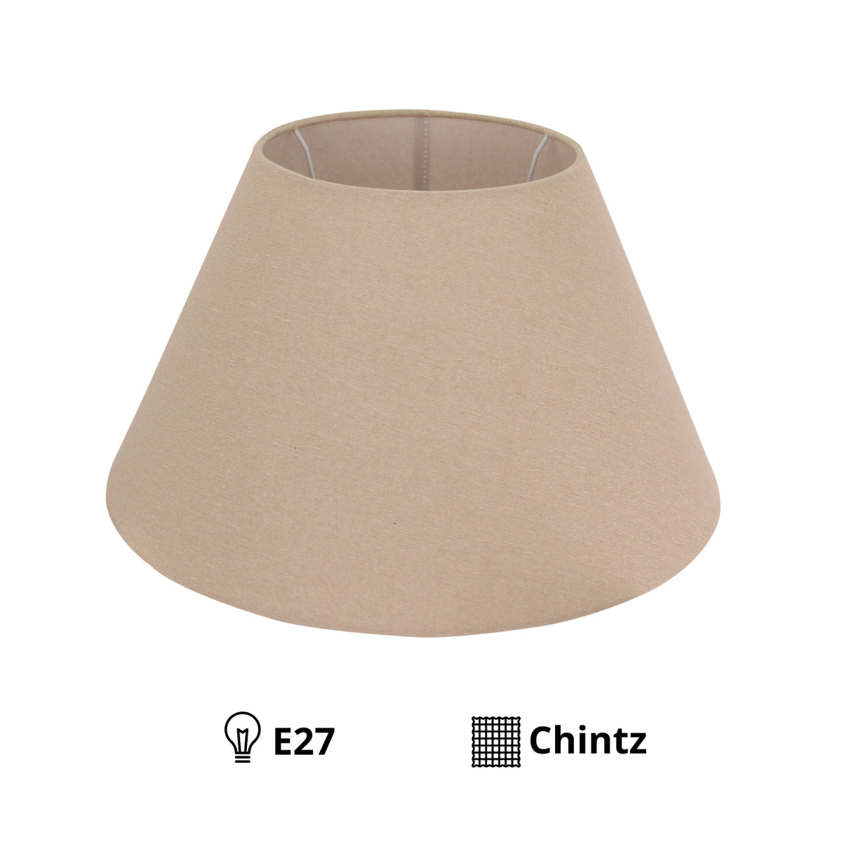 Deze grijze lampenkap van Ø40 cm is een stijlvolle aanvulling voor jouw interieur. Perfect voor sfeervolle verlichting.