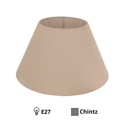 Deze grijze lampenkap van Ø40 cm is een stijlvolle aanvulling voor jouw interieur. Perfect voor sfeervolle verlichting.