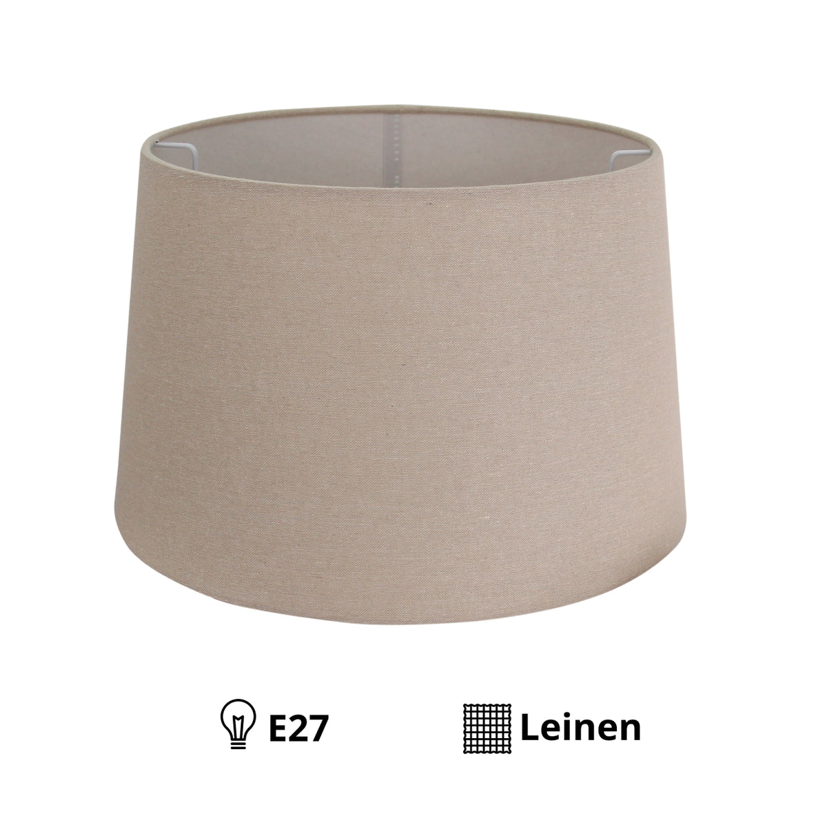 Deze grijze lampenkap in drumstijl voegt een moderne touch toe aan je interieur. Perfect voor sfeervolle verlichting.