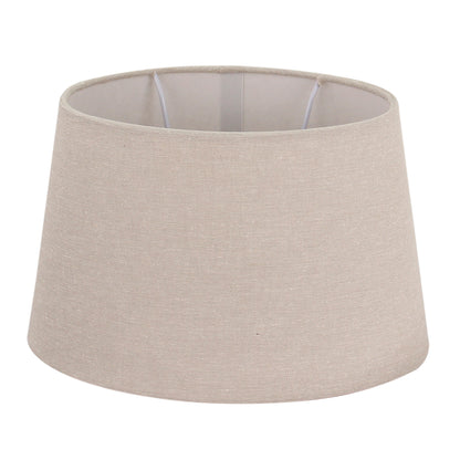 Deze grijze lampenkap in ovale vorm geeft een moderne uitstraling. Perfect voor sfeervolle verlichting in huis.