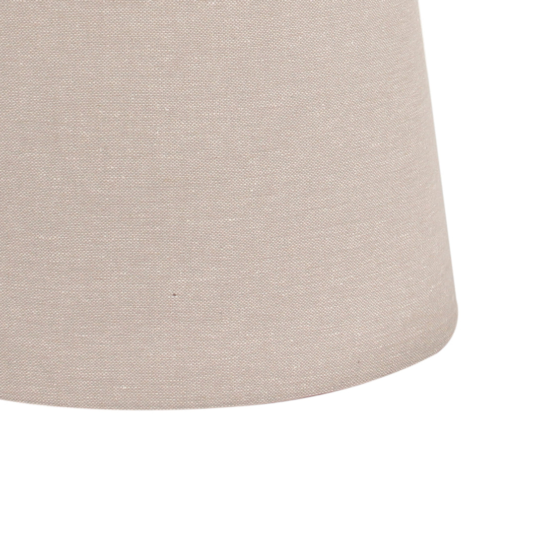 Deze grijze lampenkap heeft een ovale vorm en een eigentijdse uitstraling. Perfect voor een moderne ambiance in huis.