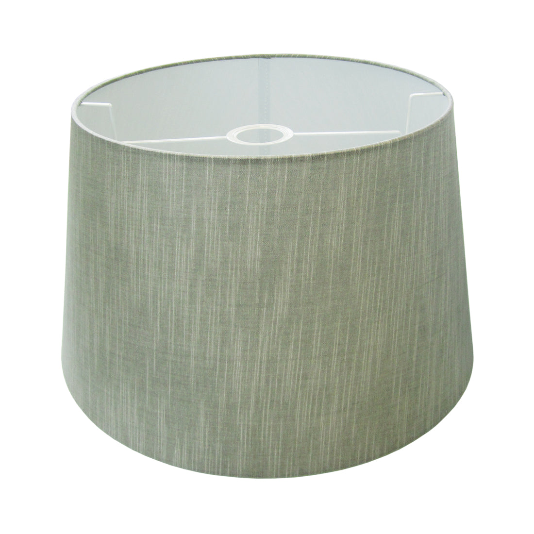 De grijze lampenkap Drum geeft een moderne uitstraling aan je interieur. Perfect voor sfeervolle verlichting in elke kamer.