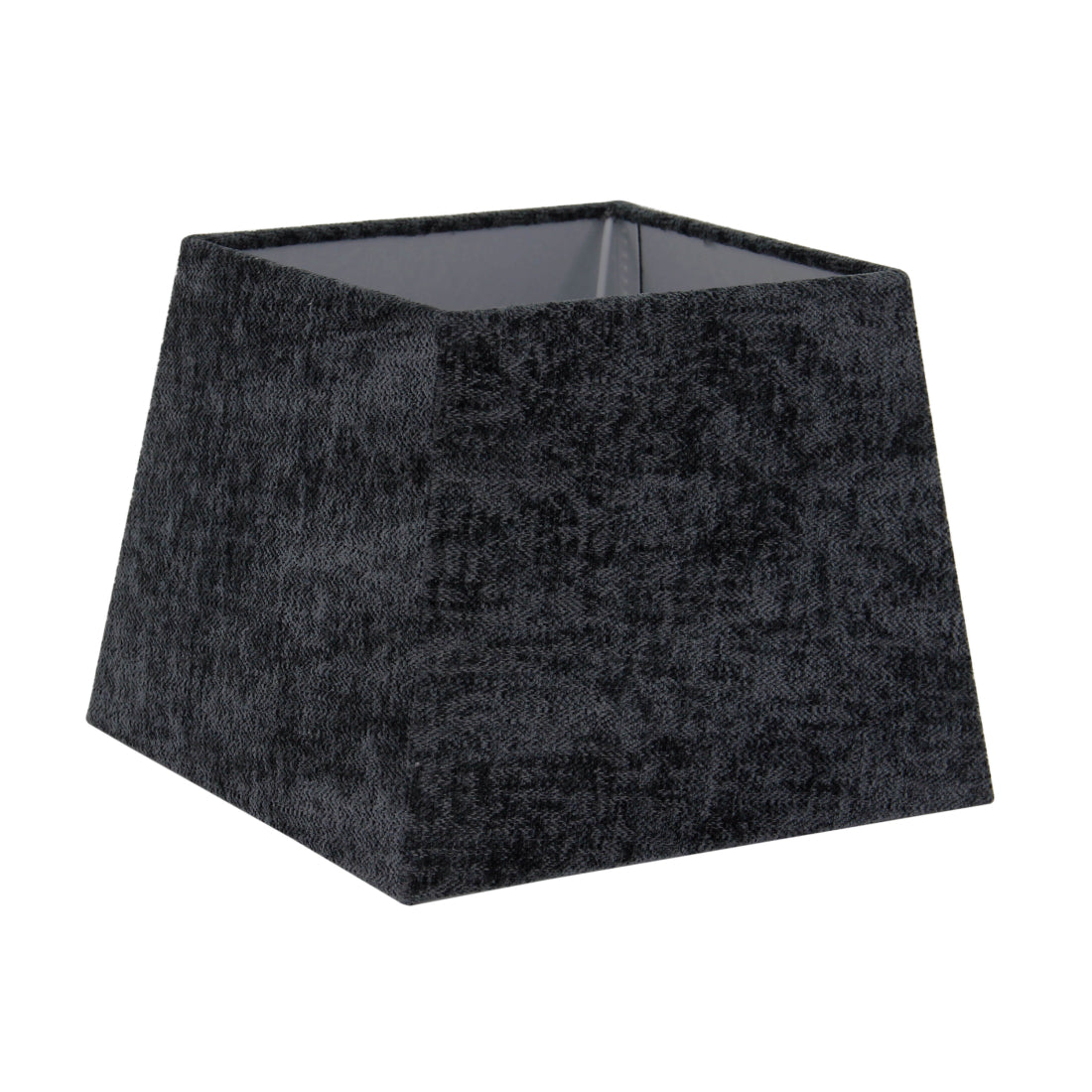 Moderne grijze lampenkap Quadrato met een strakke afwerking. Perfect voor een eigentijdse inrichting in elke kamer.