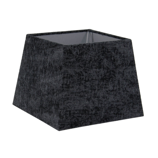 Moderne grijze lampenkap Quadrato met een strakke afwerking. Perfect voor een eigentijdse inrichting in elke kamer.