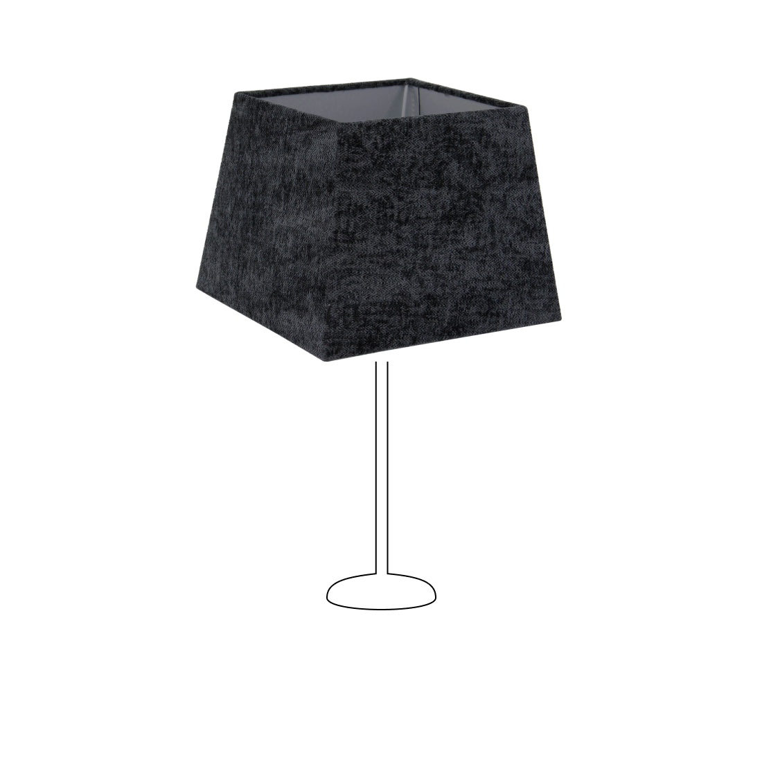 De grijze lampenkap Quadrato voegt een warm accent toe aan je interieur. Perfect voor een sfeervolle ambiance in elke ruimte.