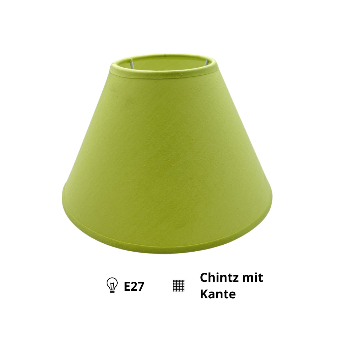 Frisse limegroene lampenkap in detail, perfect voor een speelse touch in je interieur.