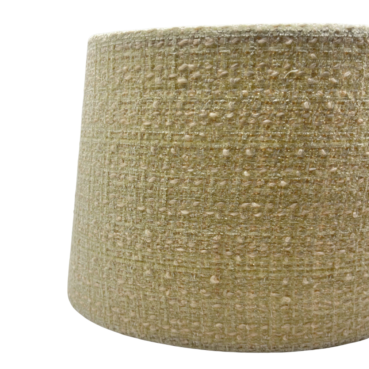This khaki oval lampshade adds a touch of warmth to any room. Perfect for creating a cozy atmosphere.