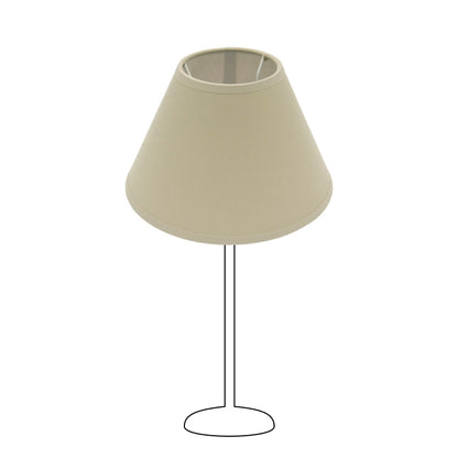 Deze lichtbruine lampenkap voegt warmte toe aan je interieur. Perfect voor een moderne uitstraling in elke ruimte.