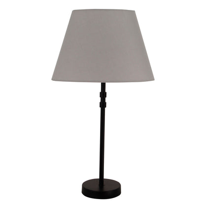 Verfijnde lichtgrijze lampenkap in moderne ovalen vorm. Ideaal voor een eigentijdse sfeer in uw interieur.