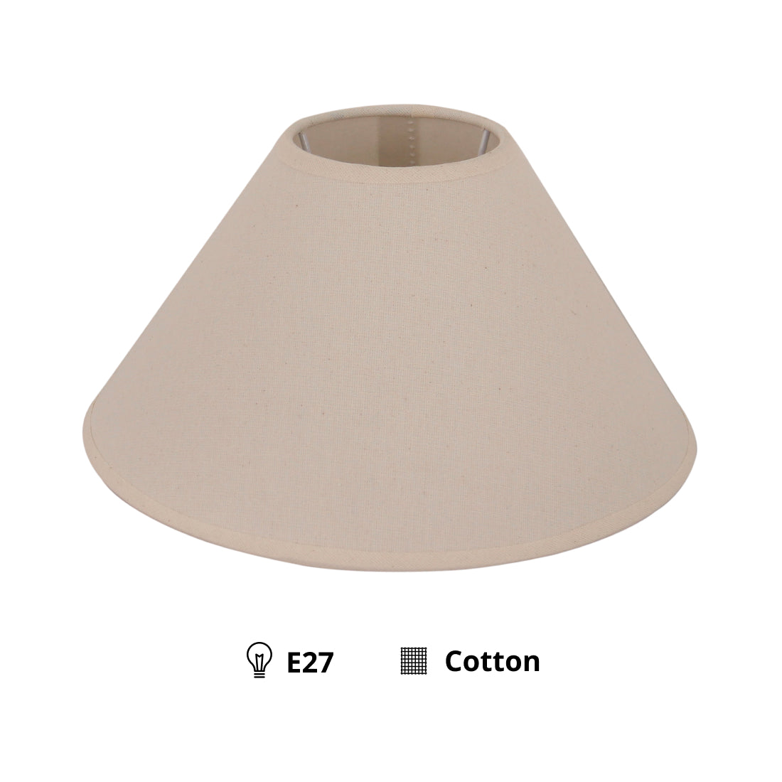 Natuurlijke lampenkap in een tijdloos design. Perfect voor een warme, sfeervolle ambiance in elke kamer.