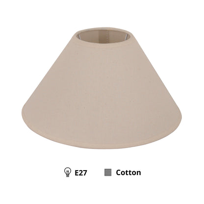 Natuurlijke lampenkap in een tijdloos design. Perfect voor een warme, sfeervolle ambiance in elke kamer.