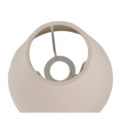 Een prachtige naturel lampenkap die warmte uitstraalt. Perfect voor een gezellige sfeer in elke kamer.