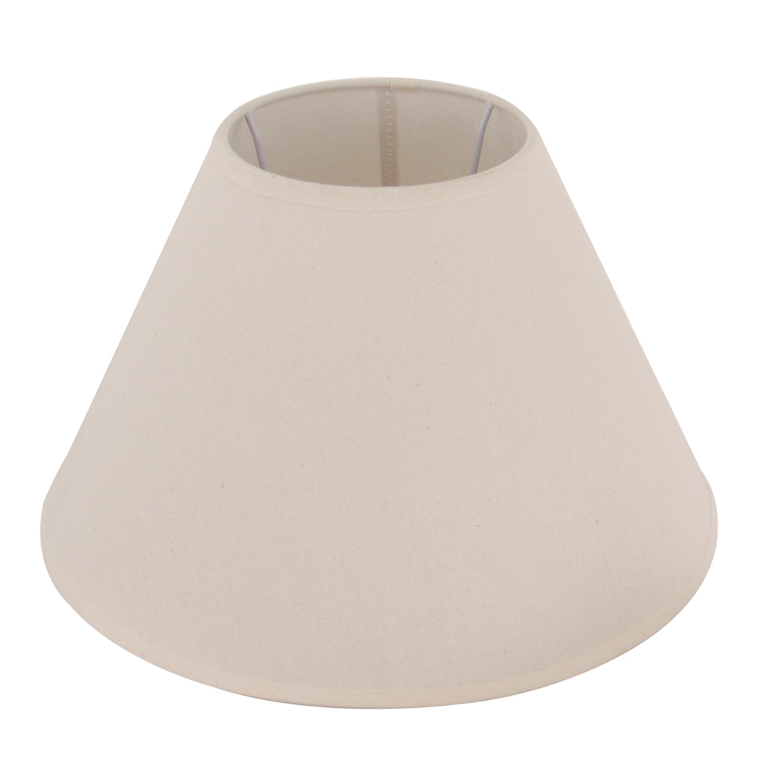 Detailfoto van de naturel lampenkap Top met een moderne uitstraling. Perfect voor een warme en sfeervolle ambiance in huis.