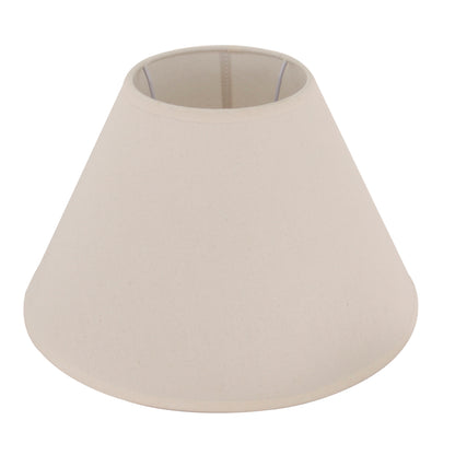 Detailfoto van de naturel lampenkap Top met een moderne uitstraling. Perfect voor een warme en sfeervolle ambiance in huis.