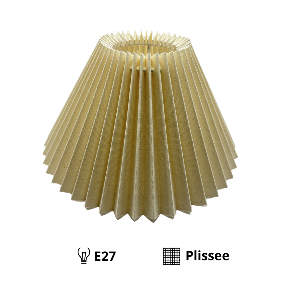 Natuurlijke lampenkap in een tijdloze stijl. Perfect voor het creëren van een warme, gezellige sfeer in huis.