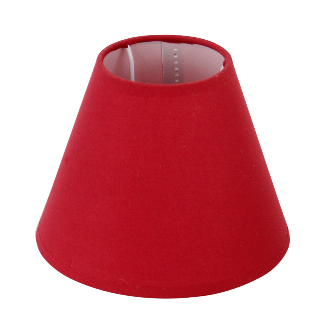 Dieprode lampenkap met een moderne uitstraling. Perfect voor het toevoegen van een warm accent aan jouw interieur.