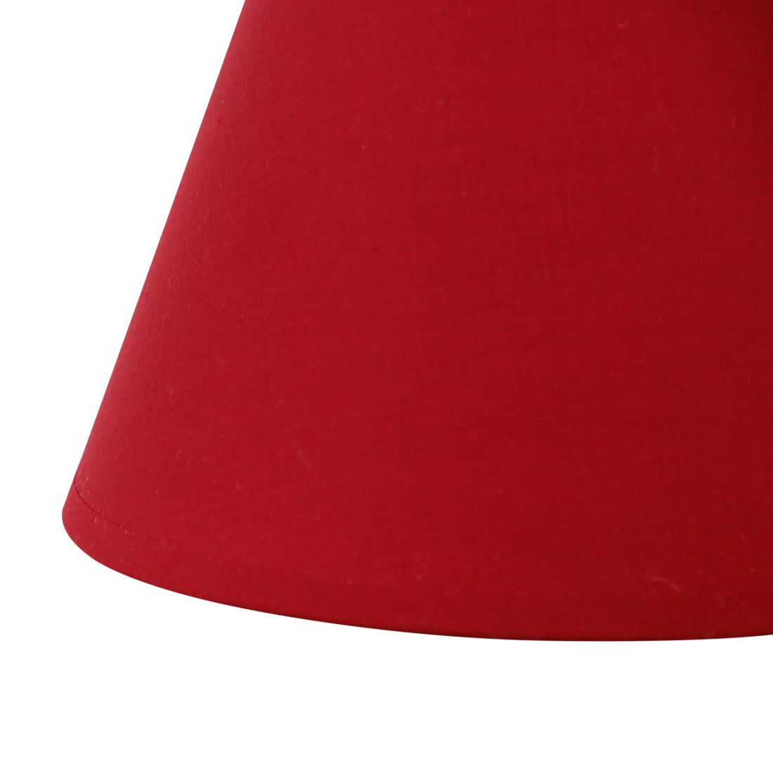 Deze moderne lampenkap in fel rood geeft een speelse tint aan elke ruimte. Ideaal voor een levendige sfeer!