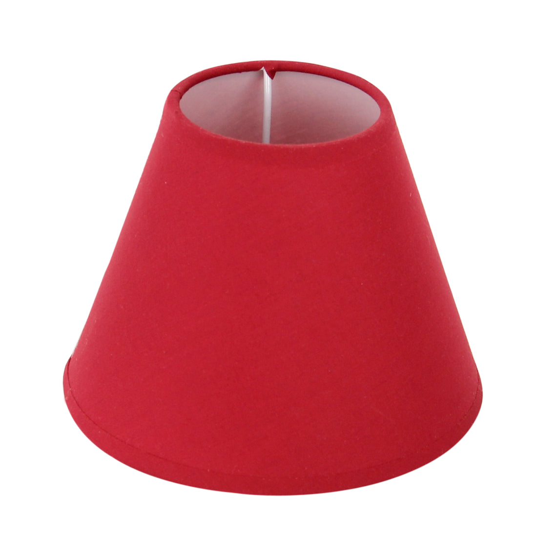 Deze opvallende rode lampenkap voegt een vleugje kleur toe aan je interieur. Perfect voor een speelse sfeer.