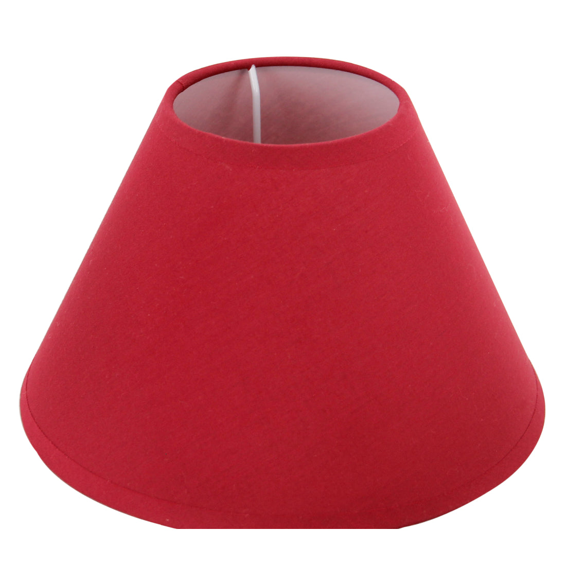 Dieprode lampenkap uit de Lampenschirme serie geeft een moderne twist aan je interieur. Perfect voor sfeervolle verlichting.