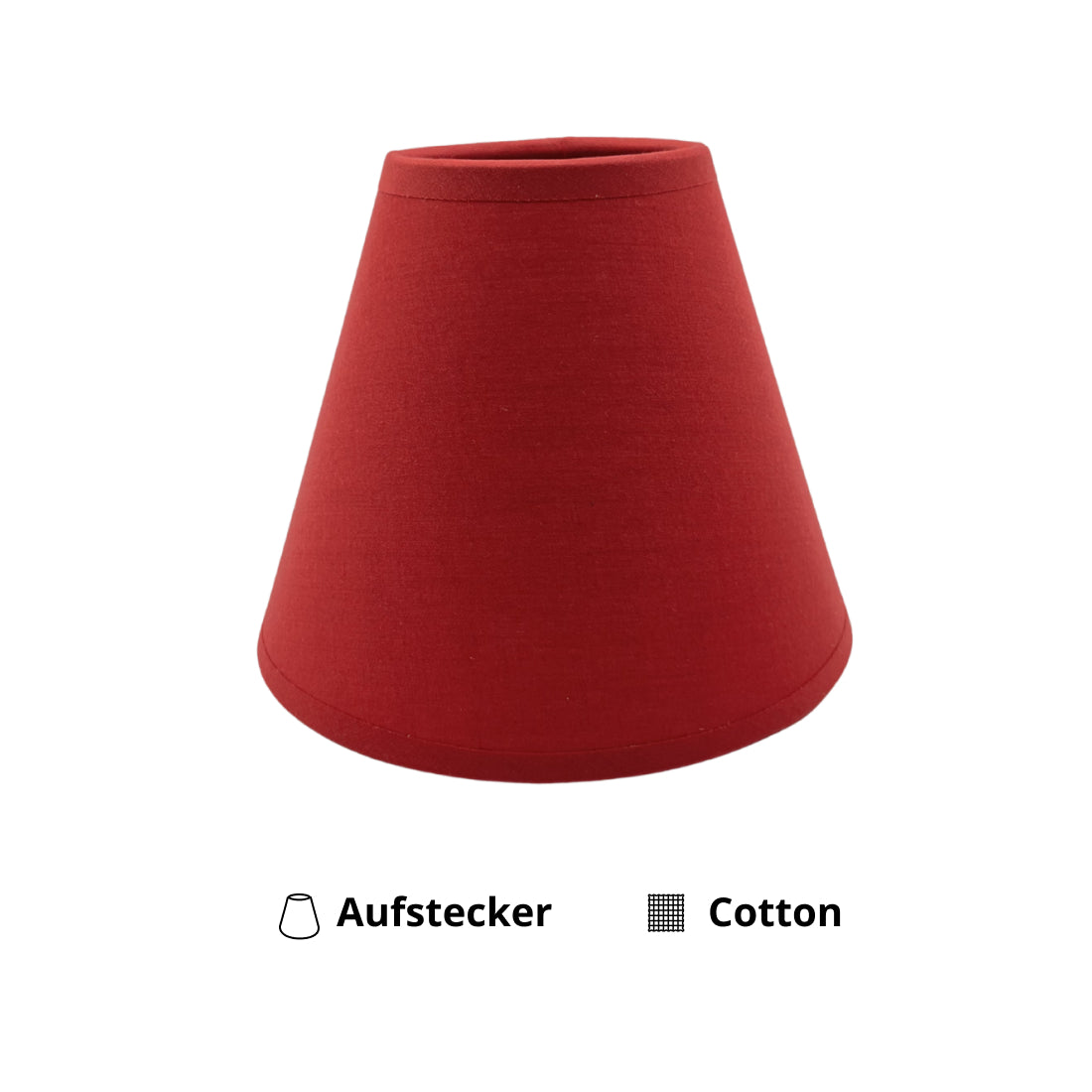 Deze rode lampenkap van Various voegt een vleugje kleur toe aan je interieur. Perfect voor een sfeervolle verlichting.