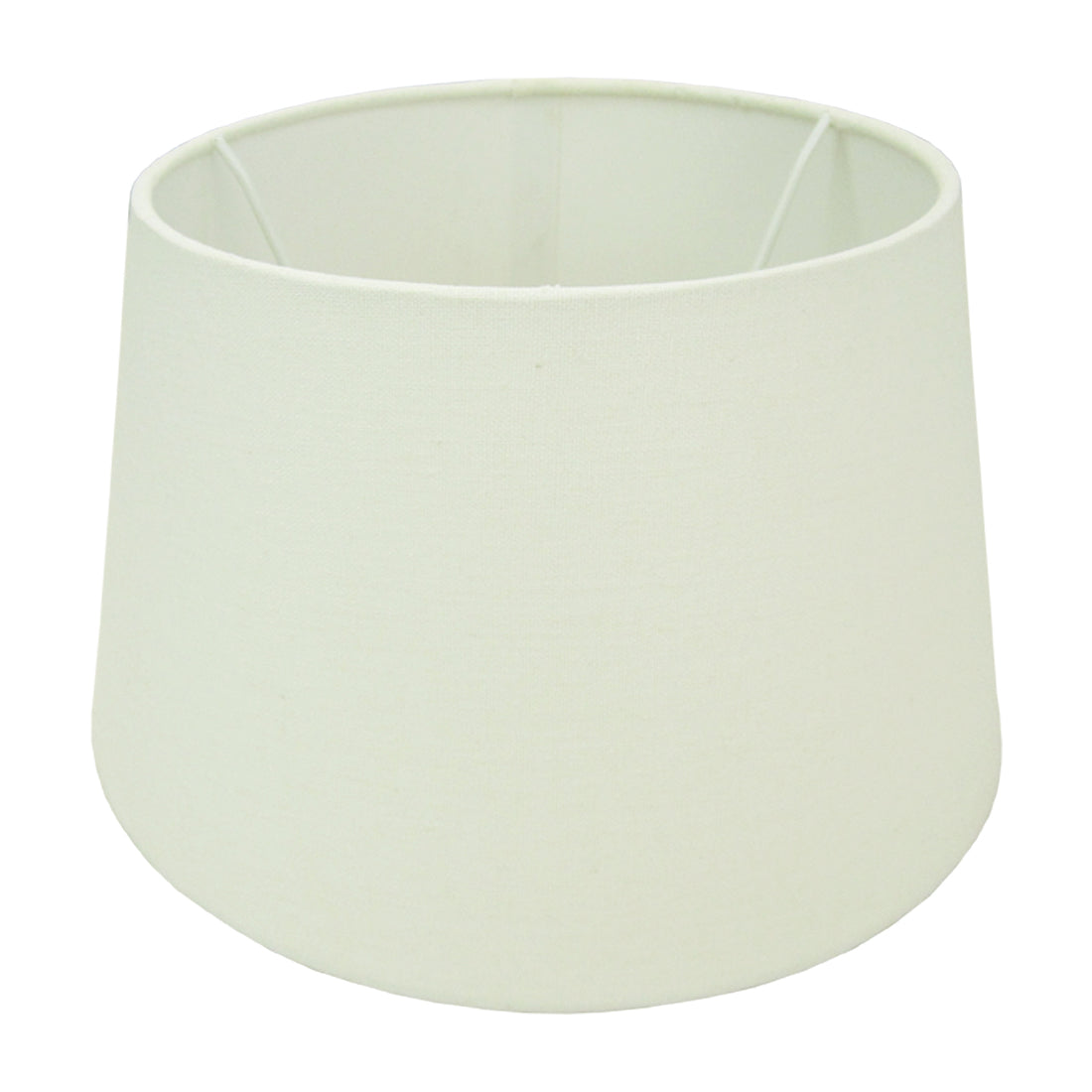 Deze gebroken witte lampenkap biedt een warme ambiance in elke kamer.