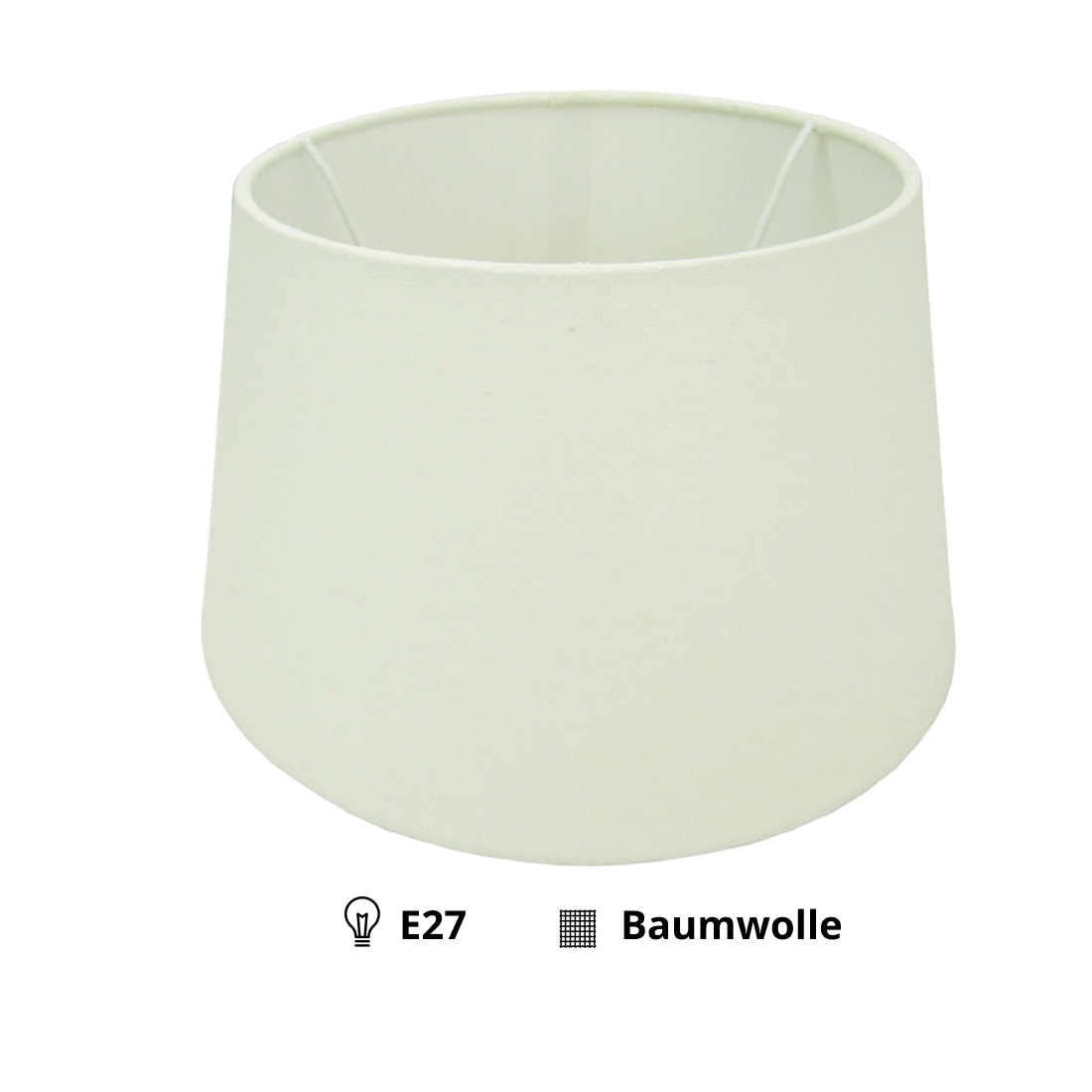 Deze gebroken witte lampenkap heeft een tijdloos design. Perfect voor een warme en uitnodigende sfeer in je interieur.