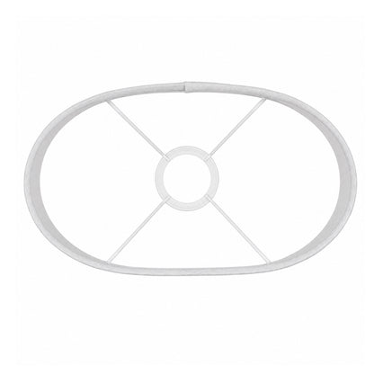 Deze moderne lampenkap in grijs heeft een ovalen vorm en voegt een eigentijdse touch toe aan uw interieur.