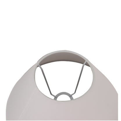 Van bovenaf zie je de strakke, witte lampenkap van Ø35 cm. Perfect voor een frisse uitstraling in elke kamer.