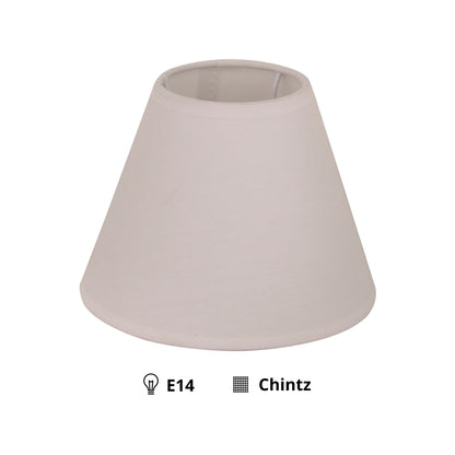De tijdloze witte lampenkap Top voegt een strakke uitstraling toe aan elke lamp. Perfect voor een moderne inrichting.