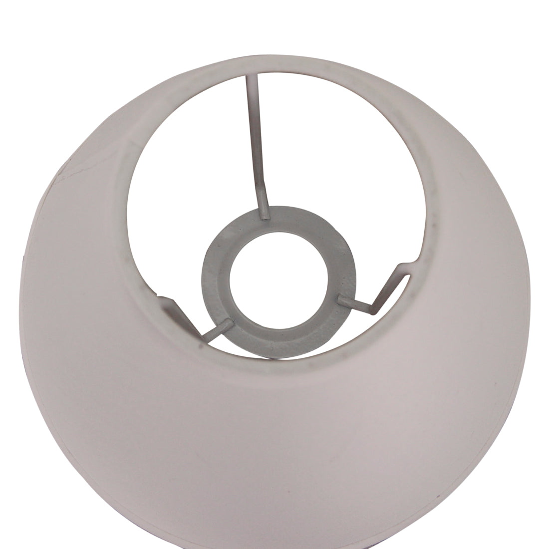 Bijzonder detail van de witte lampenkap Top, geschikt voor moderne interieurs. Een stijlvolle aanvulling voor elke lamp.