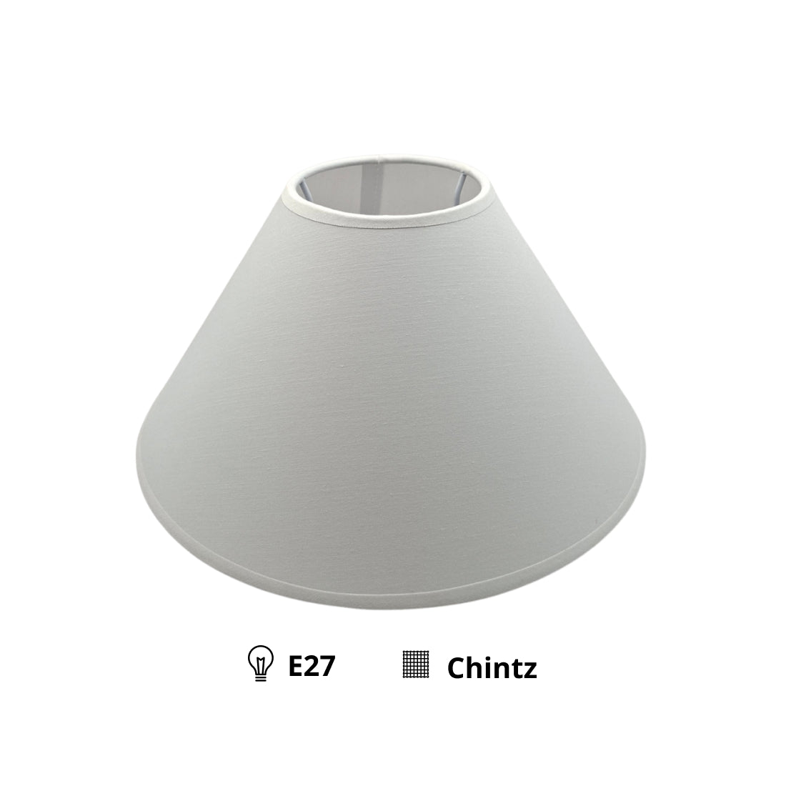 Deze witte lampenkap heeft een moderne uitstraling en past perfect in diverse interieurstijlen. Een aanwinst voor elke lamp!