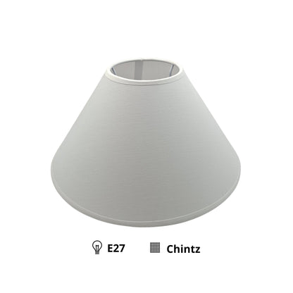 Deze witte lampenkap heeft een moderne uitstraling en past perfect in diverse interieurstijlen. Een aanwinst voor elke lamp!