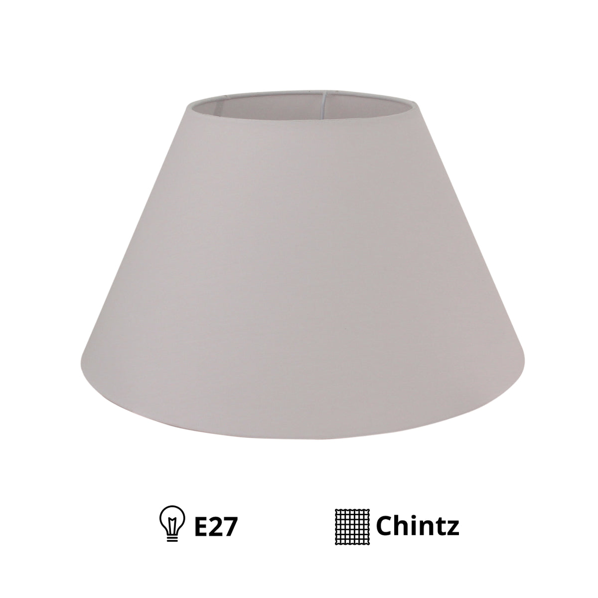 Prachtige witte lampenkap met een diameter van 40 cm. Perfect voor het creëren van een warme en uitnodigende sfeer.