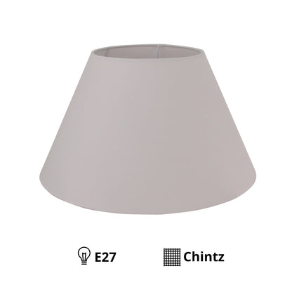 Prachtige witte lampenkap met een diameter van 40 cm. Perfect voor het creëren van een warme en uitnodigende sfeer.