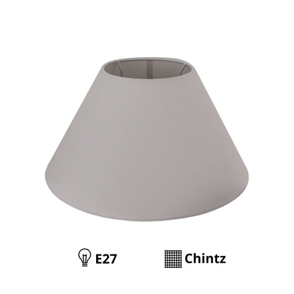 Deze witte lampenkap van 35 cm geeft een frisse uitstraling aan je interieur. Perfect voor een sfeervolle verlichting.