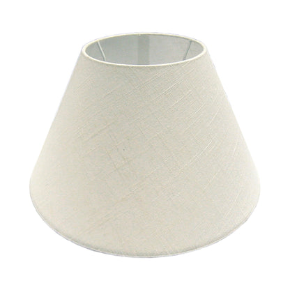 Eenvoudige witte lampenkap van 45 cm voor een tijdloze uitstraling.