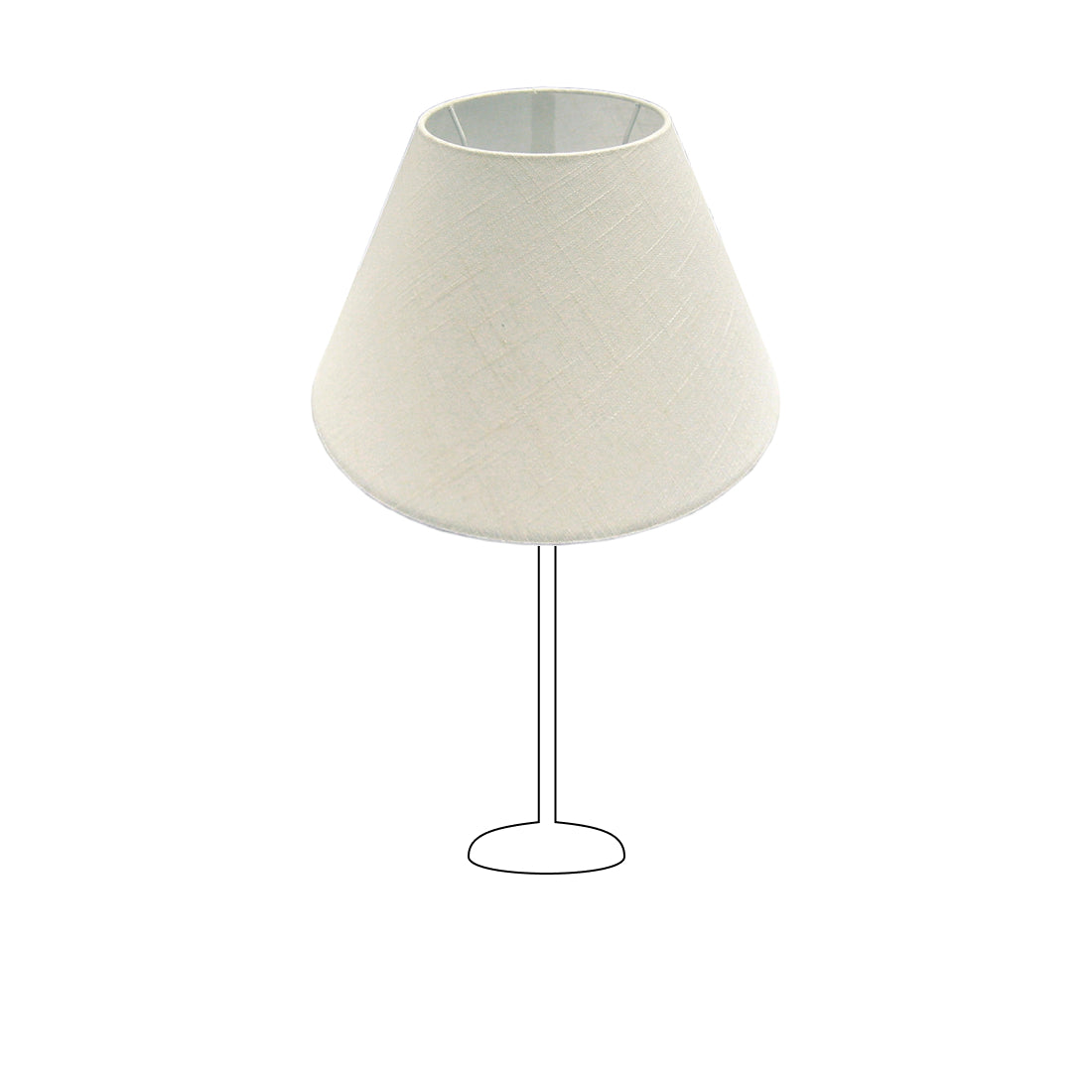 Deze witte lampenkap biedt een tijdloze uitstraling voor elke ruimte. Perfect voor een warme en gezellige sfeer.