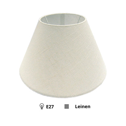 Deze witte lampenkap heeft een tijdloos ontwerp. Perfect voor het creëren van een sfeervolle en heldere ambiance.