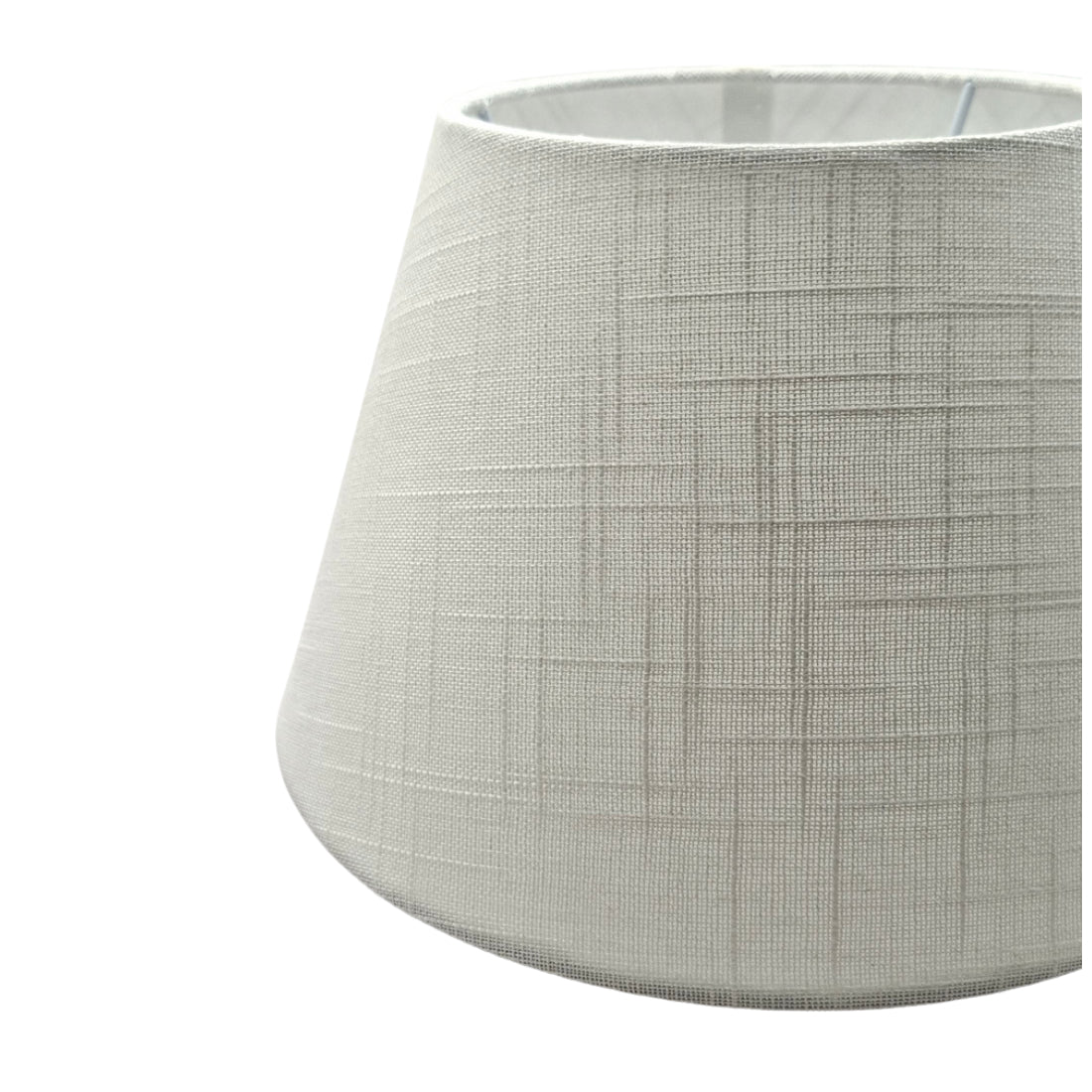Deze moderne lampenkap in fris wit voegt een eigentijdse flair toe aan je interieur. Perfect voor elke ruimte!