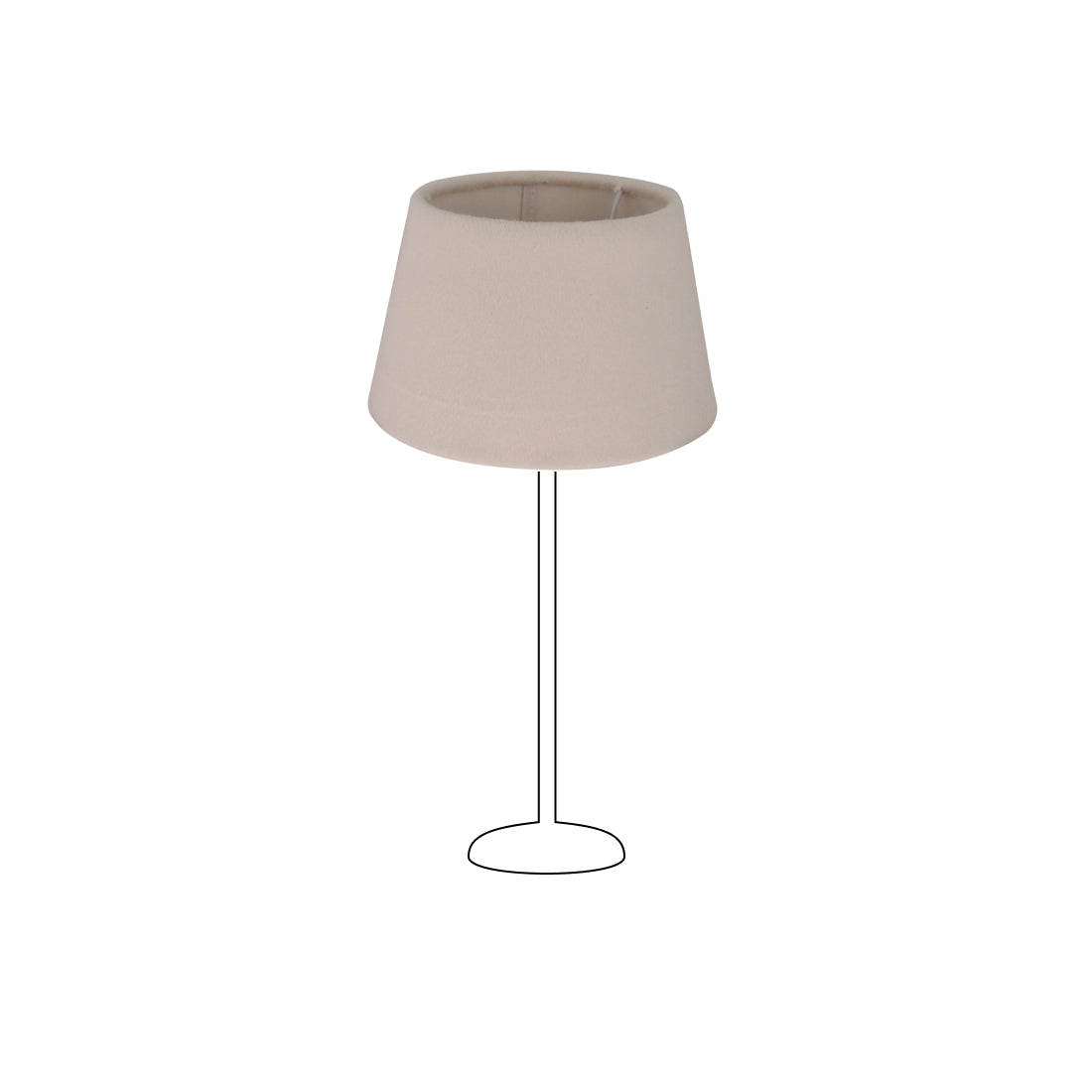 Details van de moderne witte lampenkap Drum. Deze elegante kap voegt een frisse, strakke uitstraling toe aan je interieur.