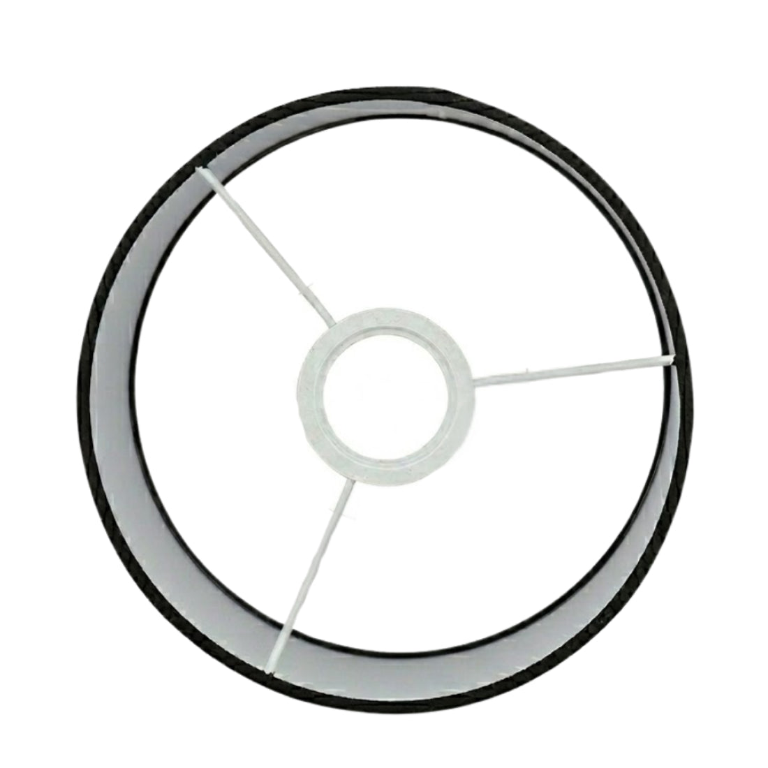 Deze zwarte lampenkap in een drumvorm geeft een moderne uitstraling. Perfect voor een sfeervolle accentverlichting.