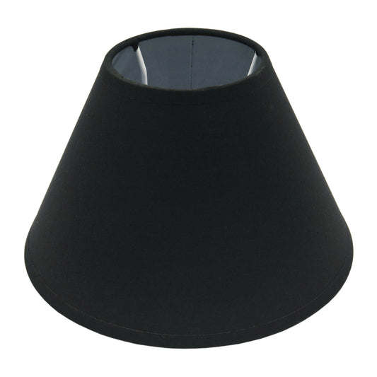 Deze zwarte lampenkap geeft elke lamp een moderne uitstraling. Perfect voor het creëren van een sfeervolle ambiance.