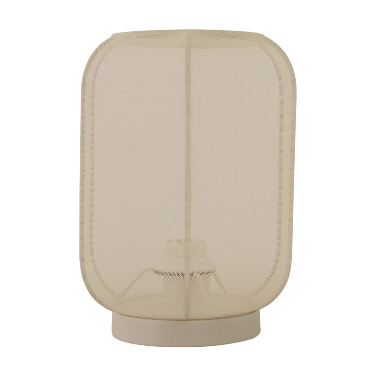 Discover the Lecce table lamp in cream, embodying Japandi style with its serene elegance. A perfect accent for any tabletop.