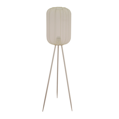 Deze crème vloerlamp uit de Lecce serie voegt een rustieke touch toe aan je interieur. Perfect voor een gezellige hoek.