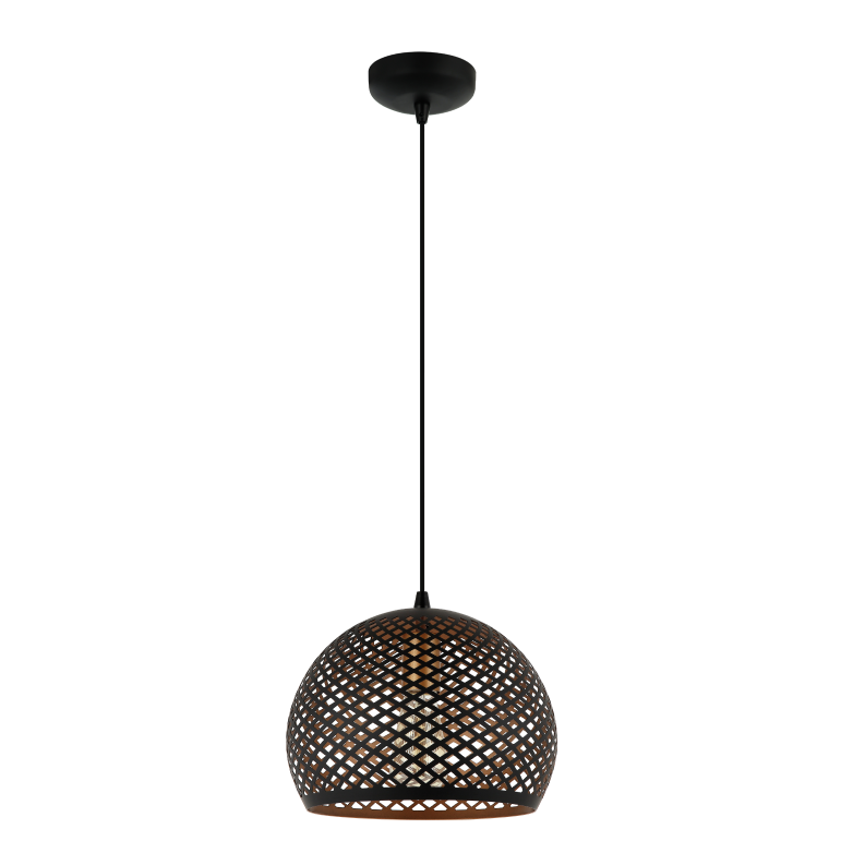 Deze zwarte hanglamp Lodi benadrukt een moderne uitstraling. Perfect voor een eigentijds interieur met stijl.