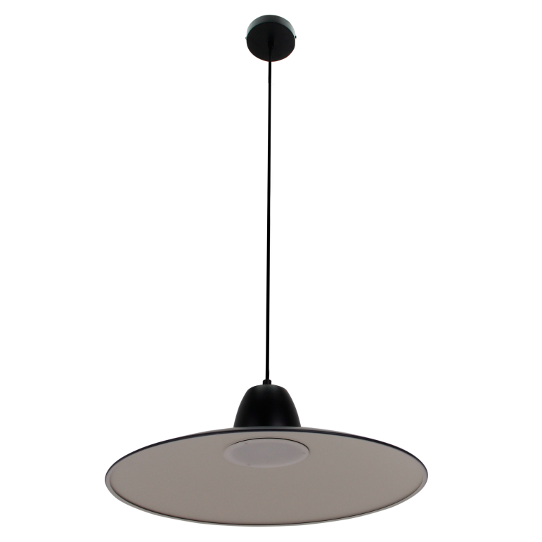 De Mantua hanglamp in zwart voegt een industrieel accent toe aan je interieur.